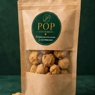 Pipoca gourmet - Ovomaltine