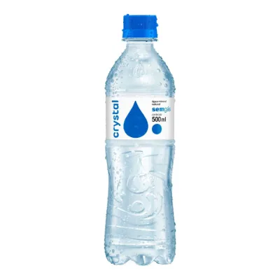 Água mineral sem gás Crystal 500 ml