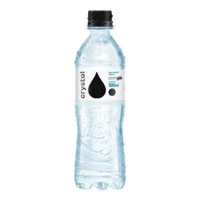 Água Crystal com gás 500 ml